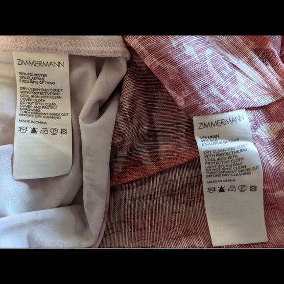 SOLD! ZIMMERMANN Wavelength Linen Silk-blend Dress - Picture 11 of 12